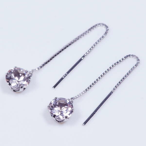 PT 0.8ct ��륬�ʥ��ȥԥ��� �饦��� ����ꥫ�� �ץ���� 3�������С����եȡ��뺧�������ꥹ�ޥ�