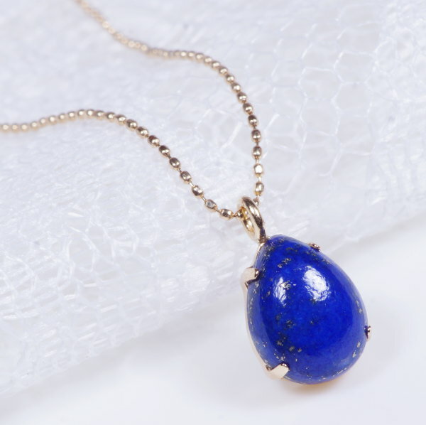 ラピスラズリペンダントネックレスカ...