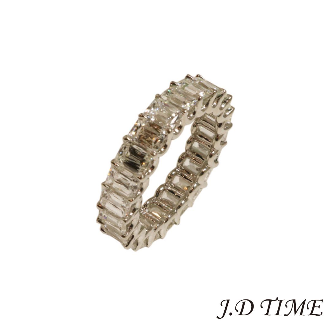 Lili【リリ】PT950 D5.75ctダイヤモンド リングレディース ジュエリー【USED】