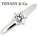 ティファニー ソリティア 0.69ct ダイヤモンド リング F-VV...(4)