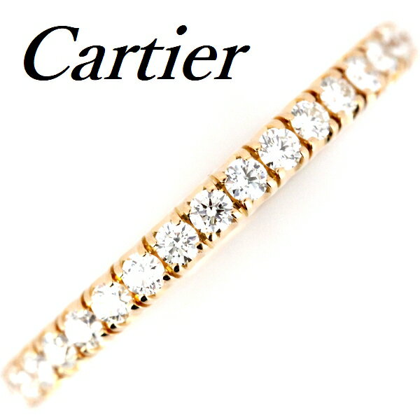 Cartier エタンセル ダイヤ リング 750 612900円購入 Cartier カルティエ エタンセル ダイヤ リング フルエタニティ #49 幅