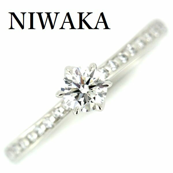 NIWAKA    0.21ct D-IF-3EX  Pt950š