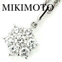 ミキモト ダイヤモンド 0.72ct ネックレス K18WG【中古】(4)