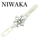 NIWAKA  _Ch 0.23ct F-IF-3EX O  Pt950yÁz