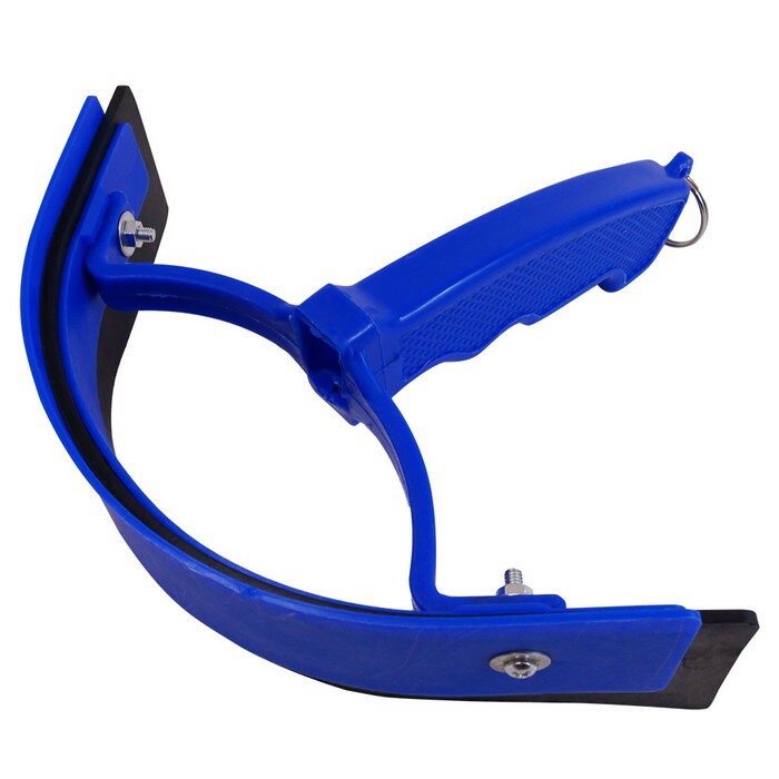 馬用 シンプル汗こき EA1(ブルー) | 水切り 汗こき T型 あせこき 汗コキ プラスチック ラバー ゴム T字 手入れ 手入れ用品 ケア お手入れ 青 乗...