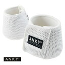 【送料無料】ANKY テクニカル・ベルブーツ ABB1 左右2点セット(ホワイト) | 馬 ワンコ わんこ 足用 ベルブーツ 前肢 前脚 前足 肢 足 脚 サラ...