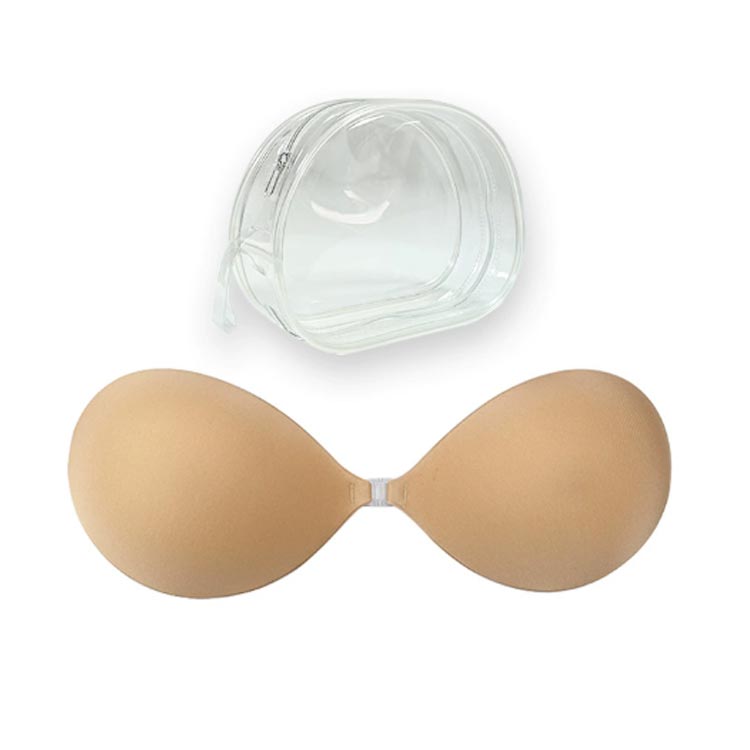 ヌーブラ 強粘着 ヌーブラ ストラップレスブラ ヌーブラジャー レディース ニップレス コスプレ パッド ドレス用 ブライダルインナー チューブトップ 谷間メイク 洗える