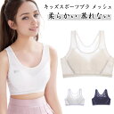 ジュニアブラ 中学生 スポーツブラ ブラジャー メッシュ ジュニア キッズ ハーフトップ メッシュ 通気 揺れない 中学生 小学生 高校生 思春期 スポブラ ダンス 下着 女子 ファーストブラ ジュニアブラ 体操 体育 ノンワイヤー 肌着 春 夏 秋 冬
