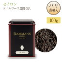 セイロン紅茶 ケニルワース農園 O.P. 100g 缶入り ダマンフレール DAMMANN FRERES Ceylan Kenilworth O.P. パリ直輸入品 フランス スリランカ産 ディンブラ地区