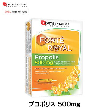 プロポリス 500mg アンプル 10ml×20本入り 100%天然由来 フォルテ ファーマ FORTE PHARMA PROPOLIS 500のサムネイル