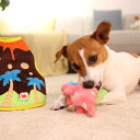 プラッツ 犬 おもちゃ オモチャ プラッツ GiGwi ハイドアンドシーク ダイナソーワールド 恐竜 ギフト お誕生日プレゼント 音が鳴る