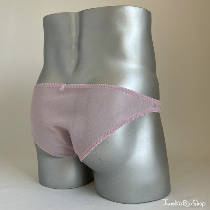男性用レースショーツ ハーフバック ローズピンク セクシー 日本製 M L XL おしゃれ メンズショーツ 男性用パンティ 乙女男子 男の娘 ユニセックス男子 トランスジェンダー 女装 ミントシリーズ ご注文後に自社工場で丁寧に縫製 ネコポス便可
