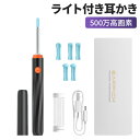 進化版 耳かき カメラ ライト 500万高画素 イヤースコープ スマート耳かき 耳鏡 LED ワイヤレス 耳掃除 4mm極細レンズ IPX7防水 Wifi接続 ...