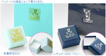 ピンクゴールドネックレス Blue Cat レディース 彼女 女性 誕生日プレゼント ギフト