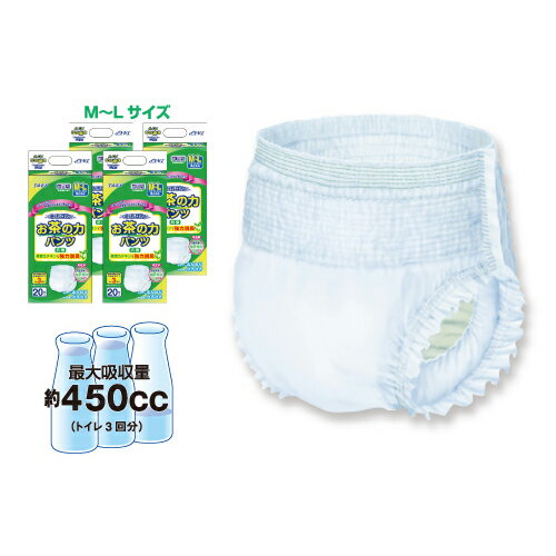 お茶の力 紙パンツ 450ml