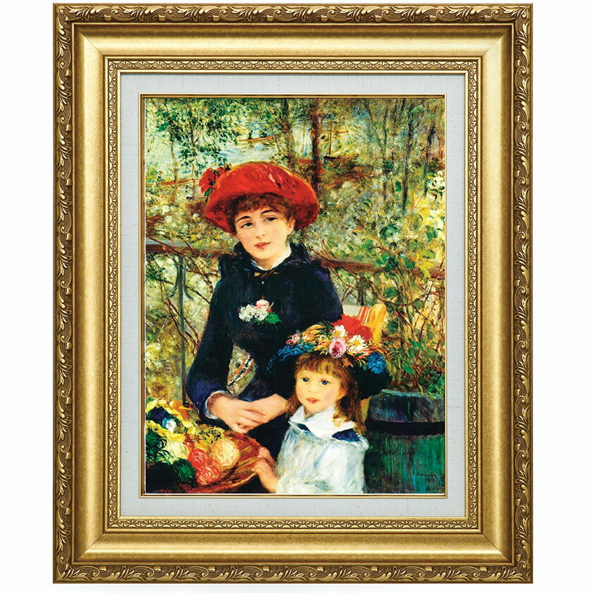 樂天商城 - 複製名画 ルノワール 「テラスにて」 美術品 レプリカ