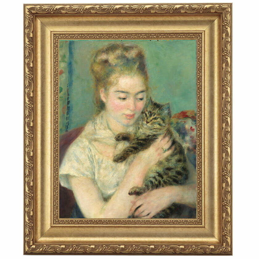 ルノワール 「ジュリー・マネ （ 猫を抱く子ども ）」 [22788505