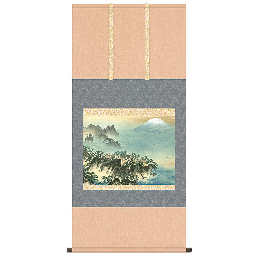 樂天商城 - 横山大観 蓬莱山 高級掛軸