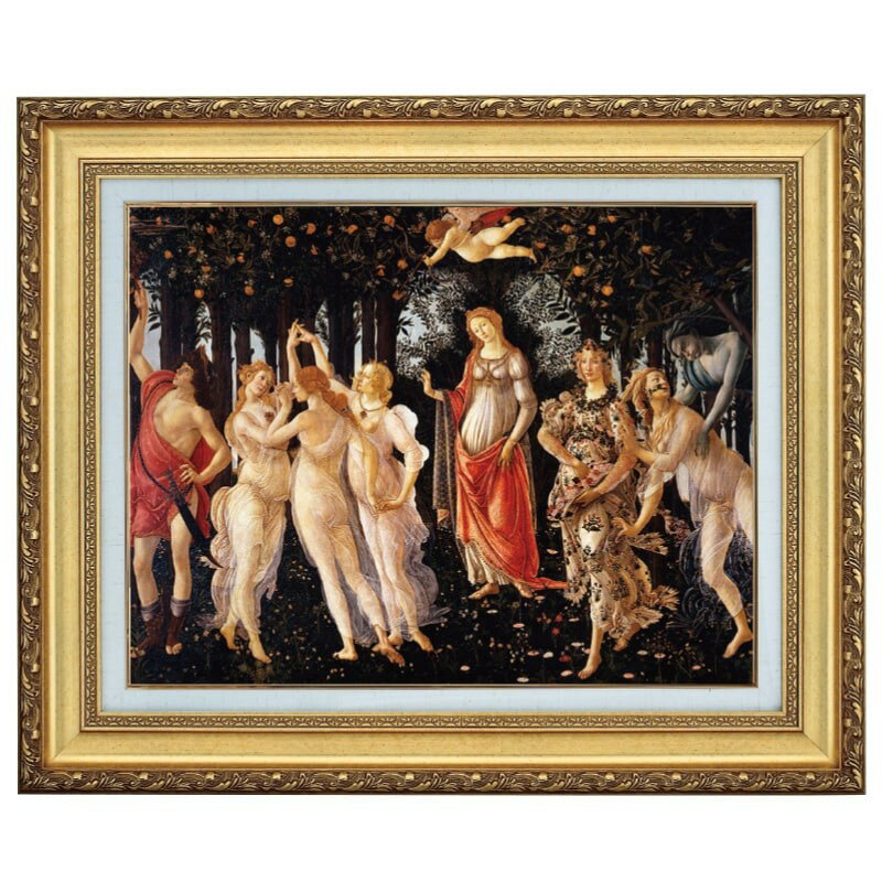 樂天商城 - ボッティチェリ プリマヴェーラ 6号 立体複製名画 美術品 インテリア