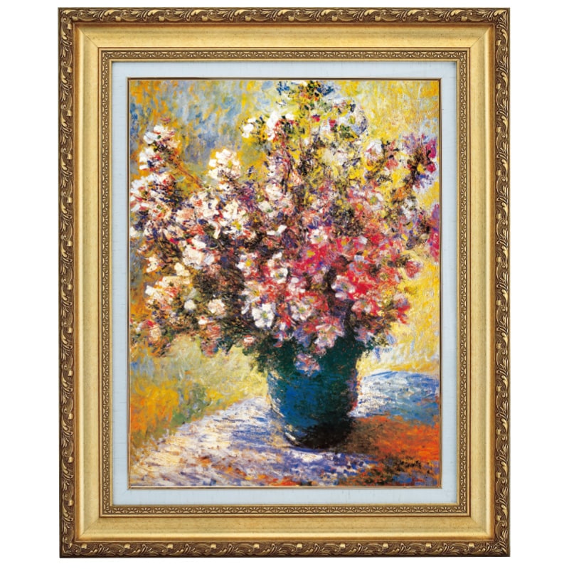 Rakuten - 立体複製名画 モネ 「花瓶の花」 6号