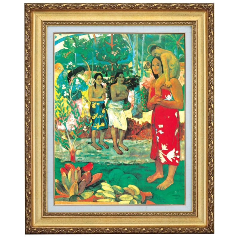 樂天商城 - 立体複製名画 ゴーガン 「マリア礼賛（らいさん）」 10号