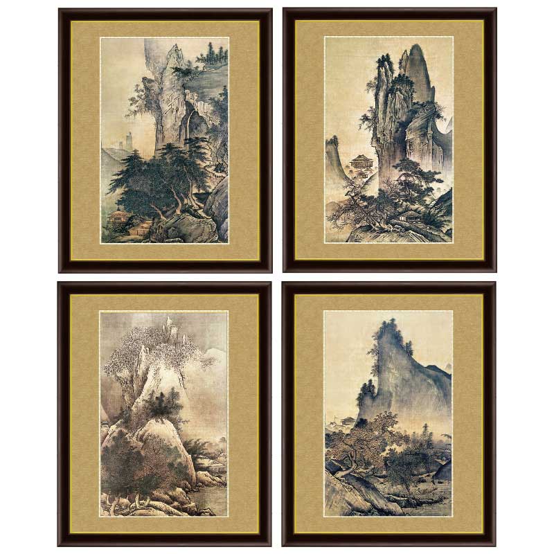 楽天市場】雪舟 水墨画 作品名の通販