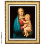 立体複製名画 ラファエロ「大公の聖母」4号