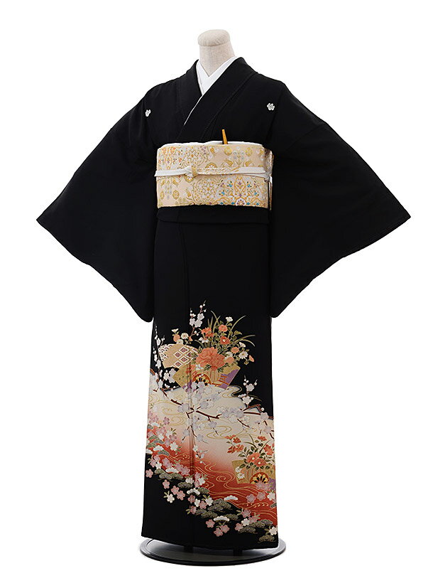 黒留袖 レンタル おすすめ 正絹 4421 