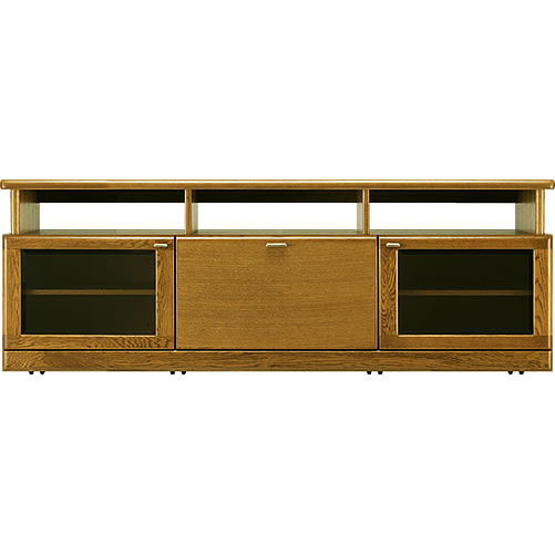 G731\" 浜本工芸 W1250 TVボード テレビ台 日本製 浜本工芸 テレビ台 No.3100 TVボード 幅125 DA色 ナラ無垢材