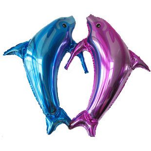 【クリックポスト送料無料】いるか イルカ 紫 ドルフィン バルーン ギフト 誕生日 風船 バースデーバルーン 誕生日 HAPPY BIRTHDAY クリスマス パーティー サプライズ プレゼント 飾り付け OPEN 店舗
