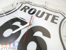 ルート66ROUTE66ネオンクロック時計インテリアBARCafeネオン管ネオン看板