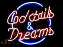 yCOAiE[1Tԁ`3TԒxzySEEzT826 Cocktails & Dreams JNe lIŔ lITC L Xܗp NEON SIGN AJG Ŕ lI