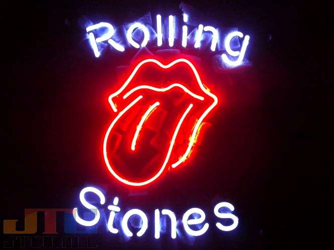 ROLLING STONES ローリング・ストーンズ ネオン看板 ネオンサイン 広告 店舗用 NEON SIGN アメリカン雑貨 看板 ネオン管