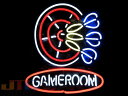 T59 GAME ROOM DART ゲームルーム ダーツ ネオン看板 ネオンサイン 広告 店舗用 NEON SIGN アメリカン雑貨 看板 ネオン管