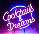 yCOAiE[1Tԁ`3TԒxzySEEzJNe Cocktails  Dreams lIŔ lITC L Xܗp NEON SIGN AJG Ŕ lI