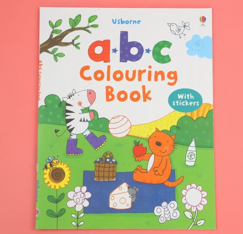 【クリックポスト全国送料無料】A・B・C colouring bookやさしい英語で読み聞かせてあげ ...