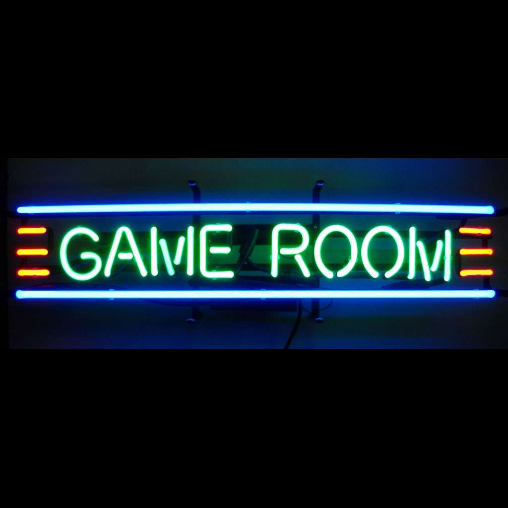 特大ネオンサイン F76 GAMEROOM RETRO ゲームルーム 広告 店舗用 NEON SIGN アメリカン雑貨 看板 ネオン管