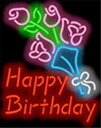 yCOAiE[1Tԁ` 3TԒxzySEEz A9 Happy Birthday L Xܗp NEON SIGN AJG Ŕ lI