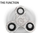 【クリックポスト全国送料無料】ホワイトキラ ハンドスピナー Hand spinner 3枚羽型ハンドスピナー 指スピナー スピン