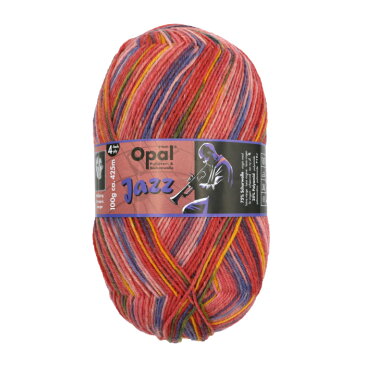 毛糸 Opal オパール Jazz(オパール ジャズ)9813 4ply 4本撚り 靴下用毛糸 2019冬コレクション てあみ かぎ針 棒針 ニット 手編み 編み物 手芸 ハンドメイド 手作り