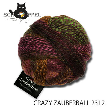 ショッペル SCHOPPEL 靴下用毛糸 CRAZY ZAUBERBALL 2312