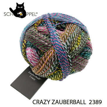 SCHOPPEL 靴下用毛糸 CRAZY ZAUBERBALL 2389