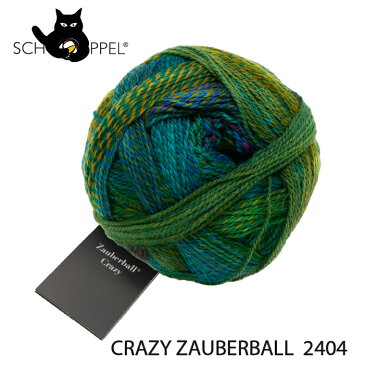 SCHOPPEL 靴下用毛糸 CRAZY ZAUBERBALL 2404