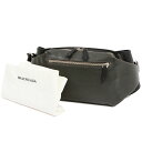 バレンシアガ BALENCIAGA ロゴ パンチング ベルトバッグ ボディバッグ 433625 男女兼用 【中古】【送料無料】