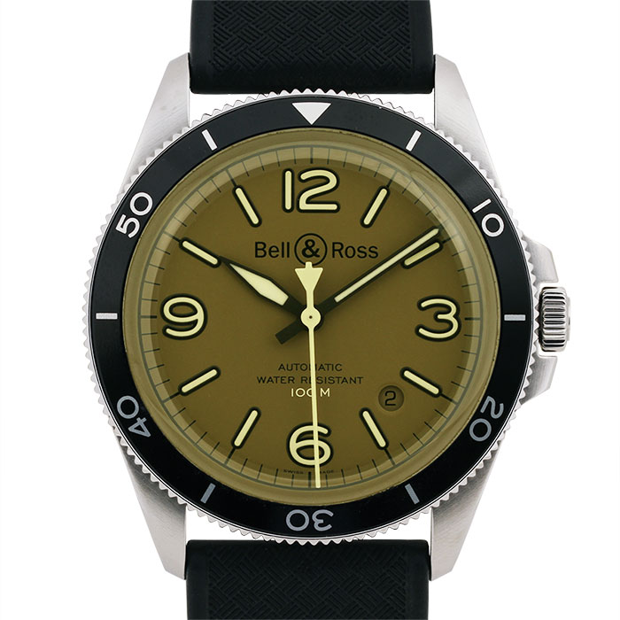 ベル&ロス BELL&ROSS ミリタリーグリーン ヴィンテージ BRV2-92 メンズ 【中古】【送料無料】 その1