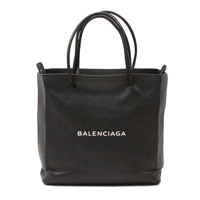 美品！BALENCIAGA☆ラージショッピングバッグ/2way/黒 BALENCIAGA（バレンシアガ） トートバッグ ショッピングトート