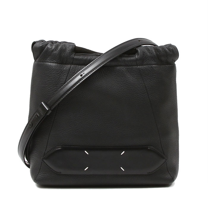 メゾンマルジェラ MAISON MARGIELA 5AC ドローストリングバッグ スモール 5AC Drawstring Bag Small 2way SB1WG0044 ブラック 男女兼用 