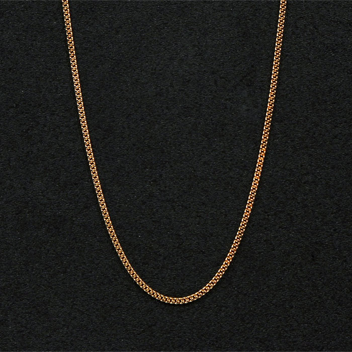 ネックレス 喜平 K18 造幣局検定マーク 刻印入り 2面 10.3g 約50cm 男女兼用 【中古】【送料無料】