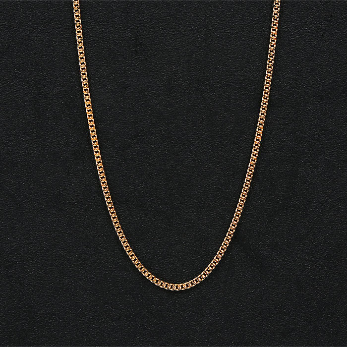 ネックレス 喜平 K18 2面 造幣局検定マーク 刻印入り 約60cm 20.5g 男女兼用【中古】【送料無料】