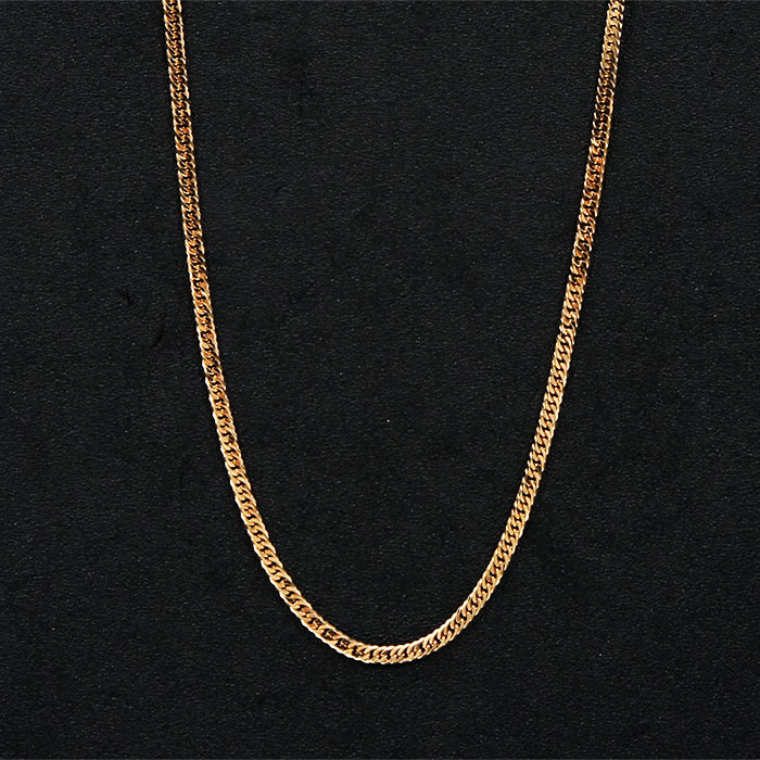 ネックレス 喜平 K18 造幣局検定マーク 刻印入り 6面 20.2g 全長約60cm 男女兼用 【中古】【送料無料】